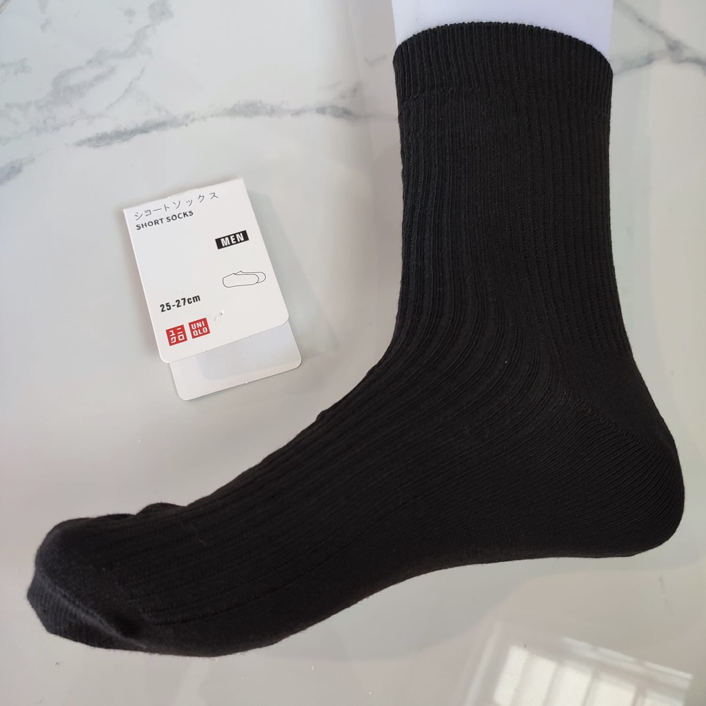 UNIQLO Socks Kaos Kaki Pria Men Uniqlo Casual Cotton Original