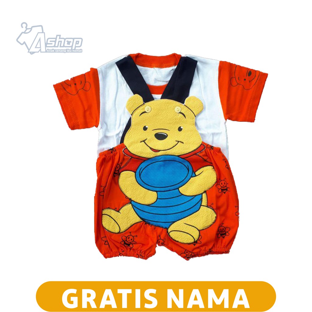 Baju Kodok bayi Pooh