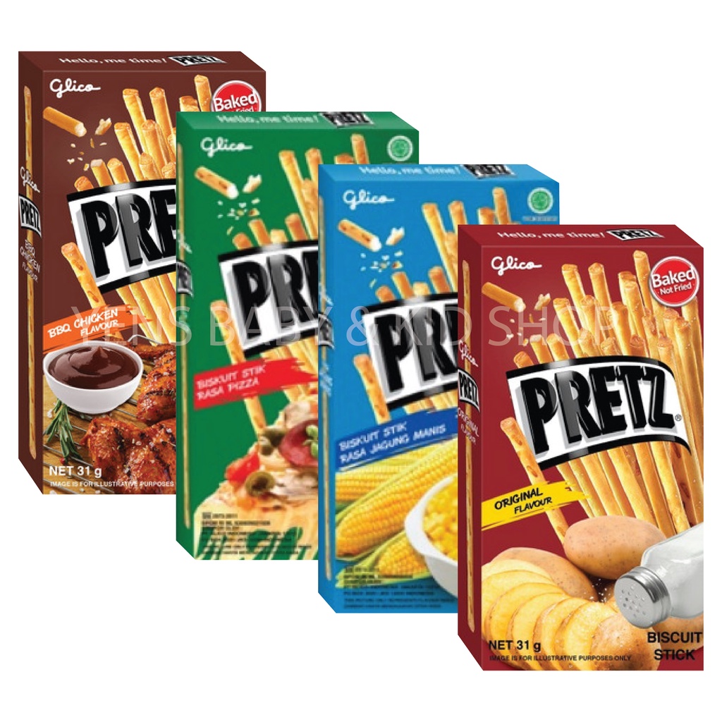 GLICO Pretz Biscuit Stick 31gr