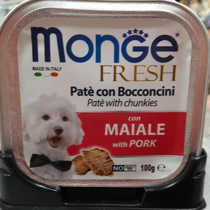 

Baru Monge Fresh Pate With Chunkies With Pork 100Gr Juara