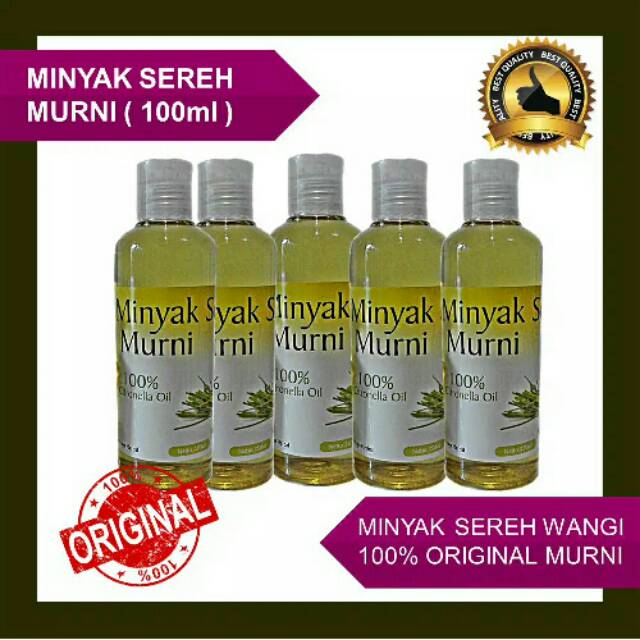 Minyak Sereh Wangi Murni 100ml