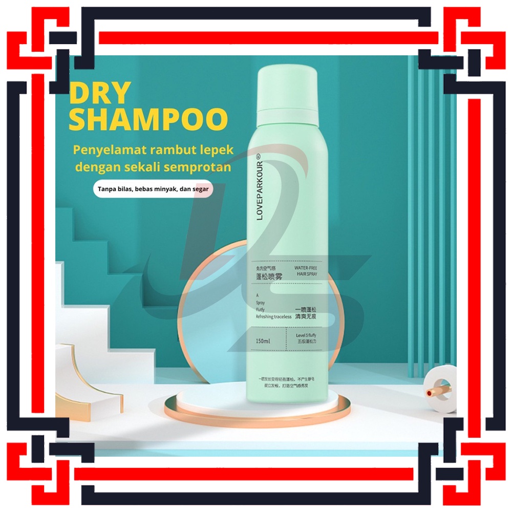 LS Dry Shampoo Viral / Semprot Rambut Berminyak Menjadi Kering