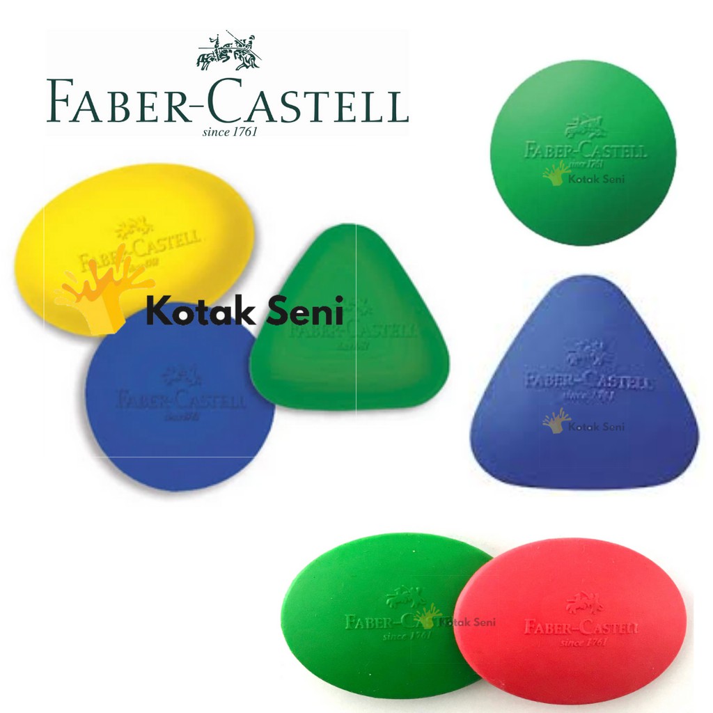 

Penghapus Crayon/ Eraser Grip pensil warna Faber Castell