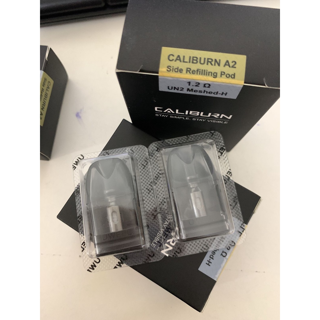 CALIBURN A2S CATRIDGE 1.2 OHM REFILLING POD AK2 A2 ORIGINAL