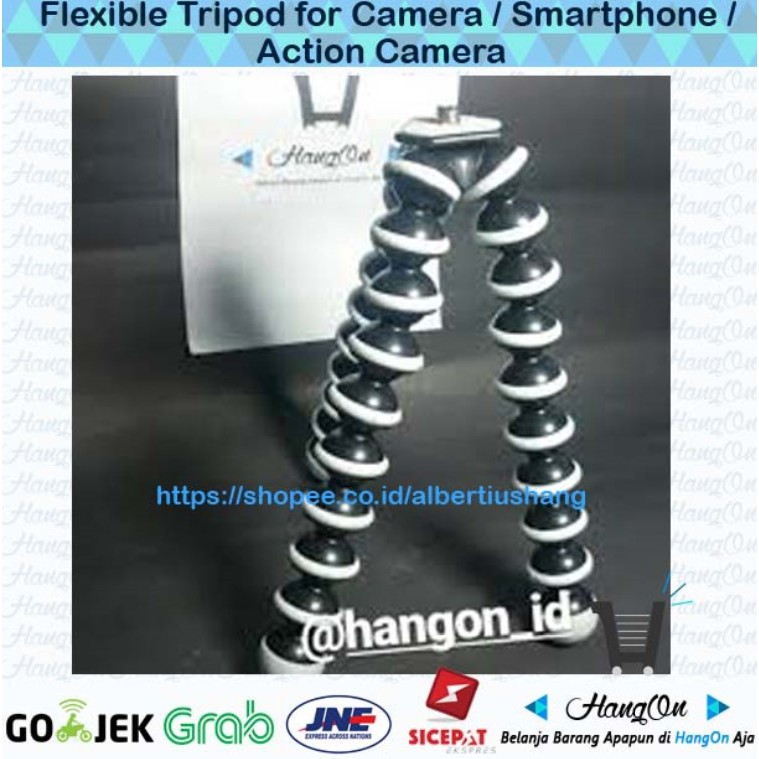 Flexible Tripod for Camera / Smartphone / Action Camera