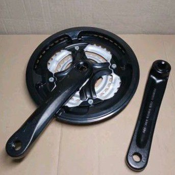 gir depan crank sepeda mtb 3 speed Triple 28 38 48t dengan penutup crank BB kotak