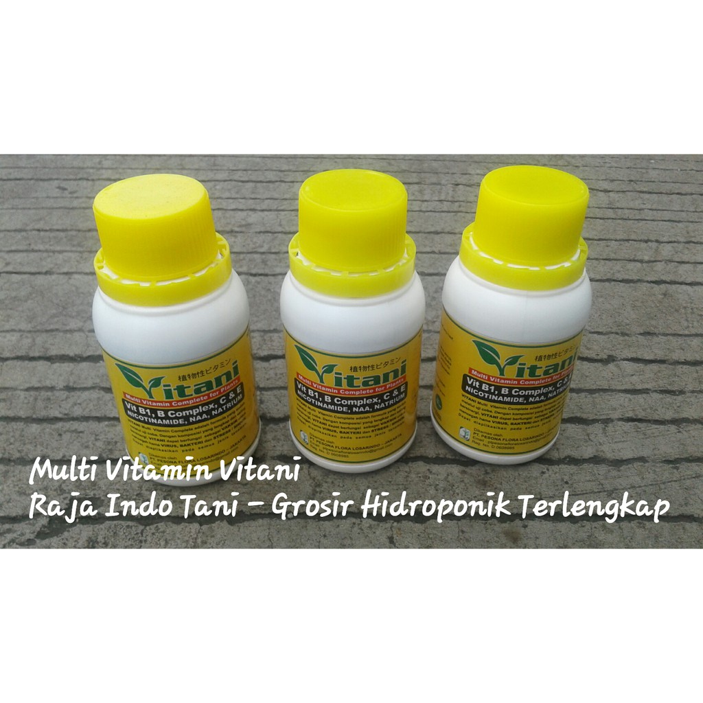 Ori Vaksin Tanaman Vitani 100 Ml Multi Vitamin B1 Tanaman Hama Virus Bakteri Anti Stres Cutting