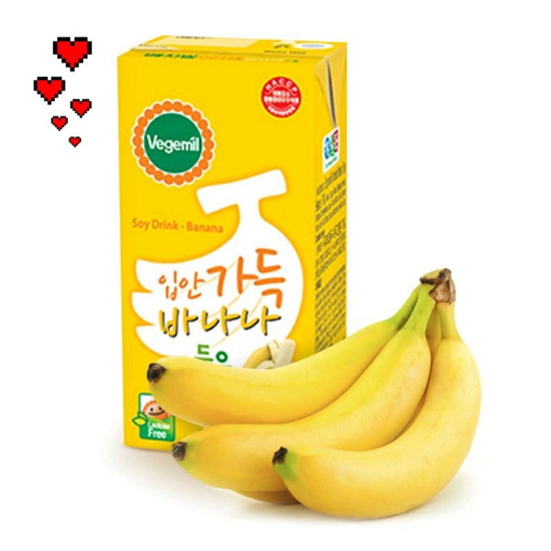 

Vegemil banana milk 190ml
