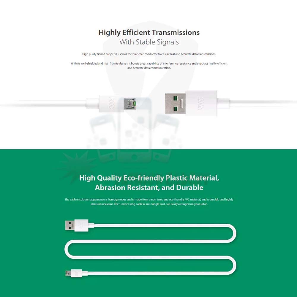 ORIGINAL Kabel Data OPPO VOOC Fast Flash Charging Cable Data OPPO CHARGER OPPO VOOC AK779 AK903