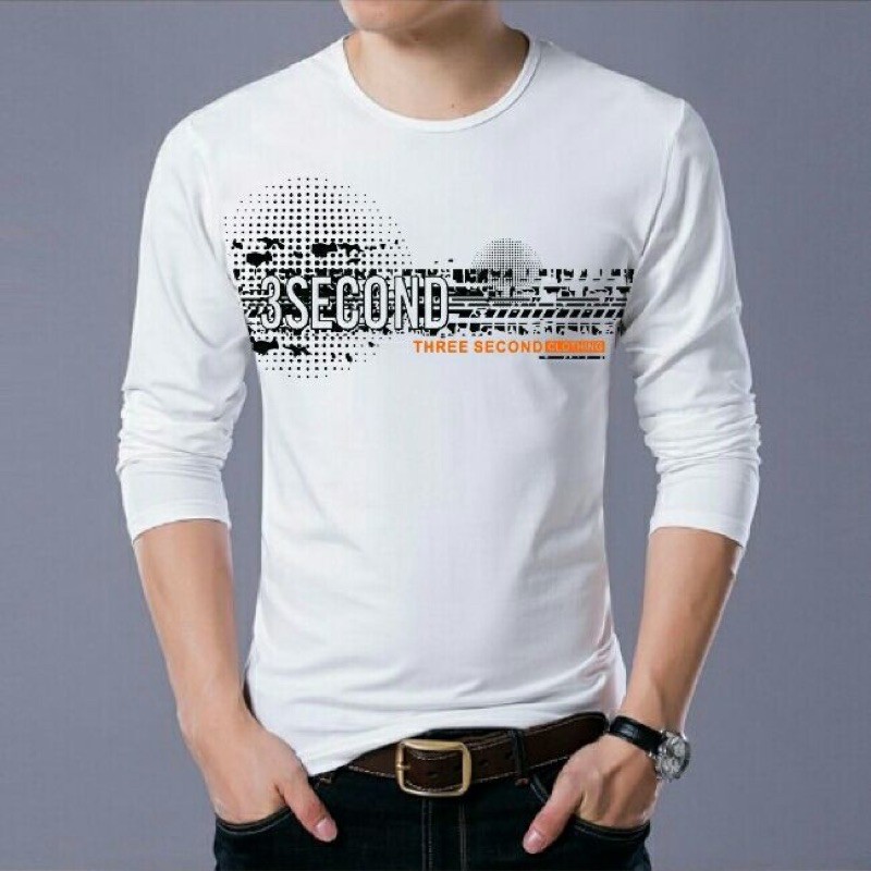 ATASAN BAJU KAOS LENGAN PANJANG PRIA COWOK ERIK FASHION KEKINIAN TRENDI