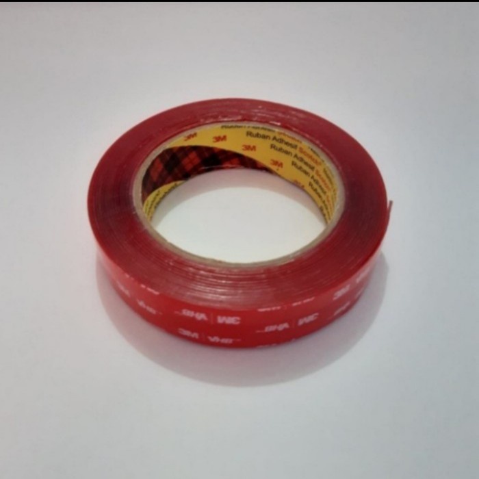 

Produk 3M Double Tape Vhb Clear 1"X 4,5 M Jely Bening Automotif & Building Berkualitas