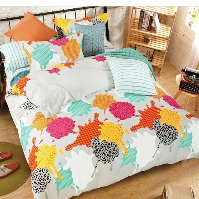 SPREI KATUN JEPANG LOKAL ( bahan catra )