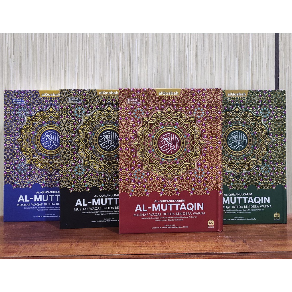 Mushaf Waqaf Ibtida Bendera Warna A5 Al-Muttaqin