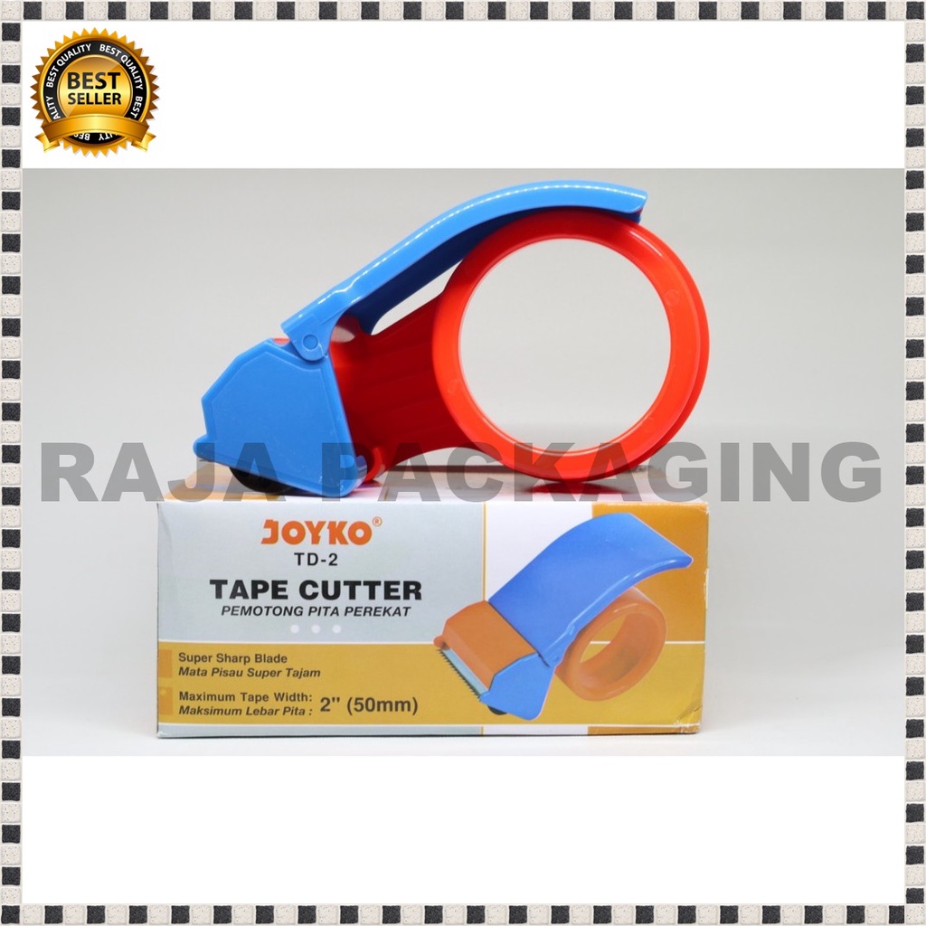 

Tape Dispenser TD-02 Joyko 2 Inch Tempat Lakban 50 mm Roll