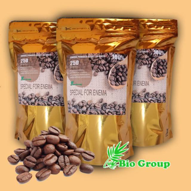 

Kopi Enema bubuk dari biji kopi asli pilihan 250 gr