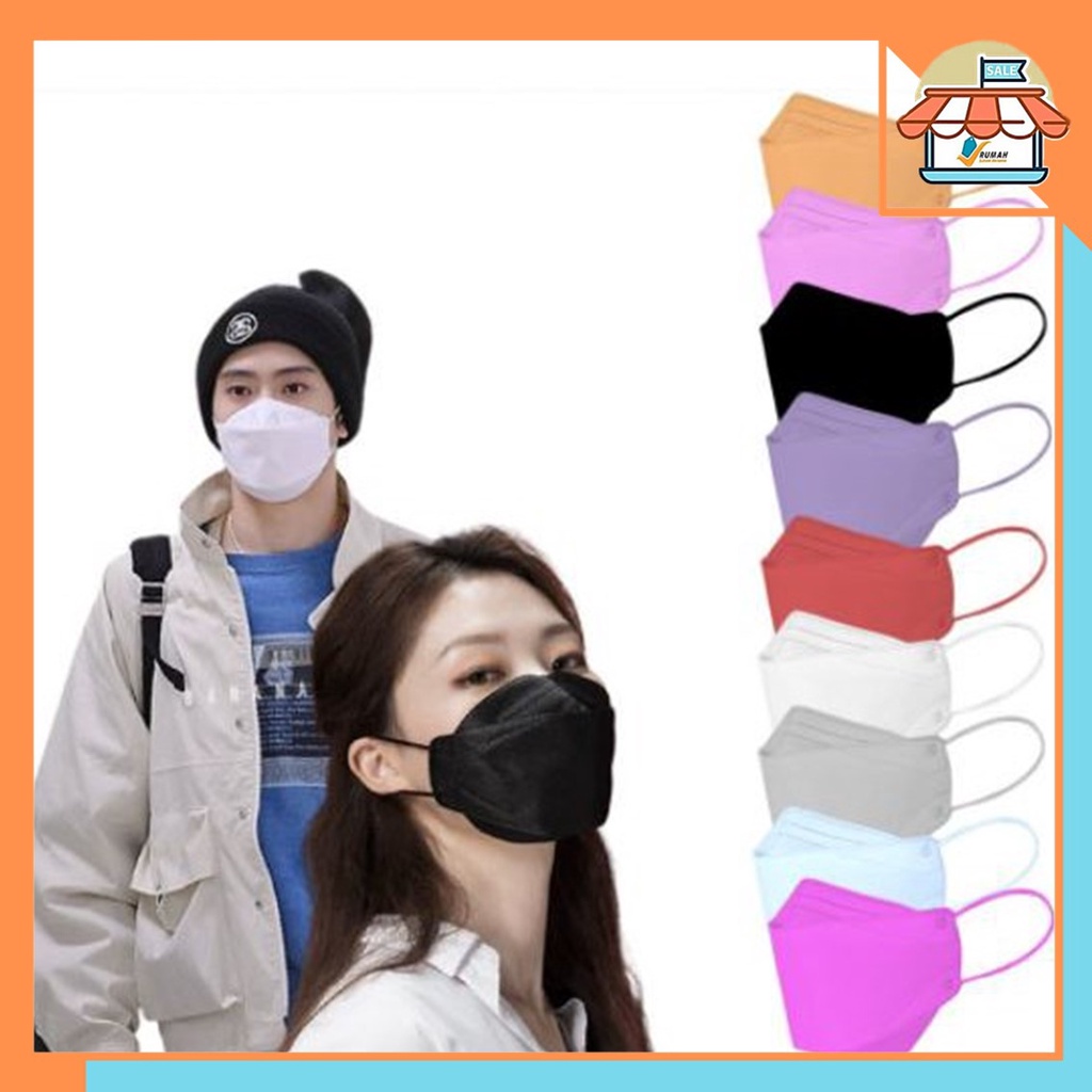 RSB MSK134 Masker KF94 C Care 3 Ply Isi 10 Pcs Protective Mask Kesehatan 4Ply Masker Medis Korea 10Pcs