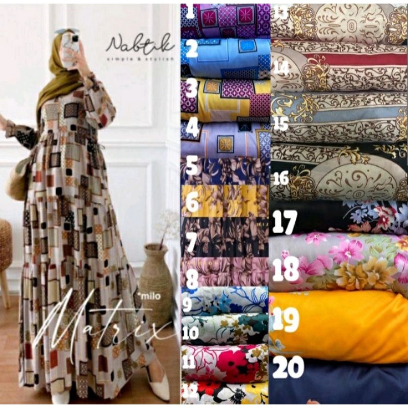 Gamis hyget busui ,100rb dapat 3 pcs ,model terbaru