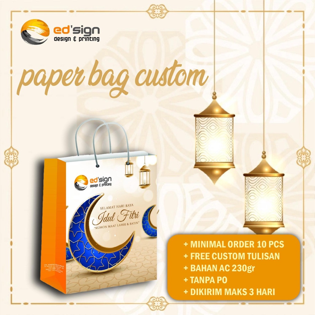 

PAPERBAG / TAS KERTAS Custom Bridesmaid