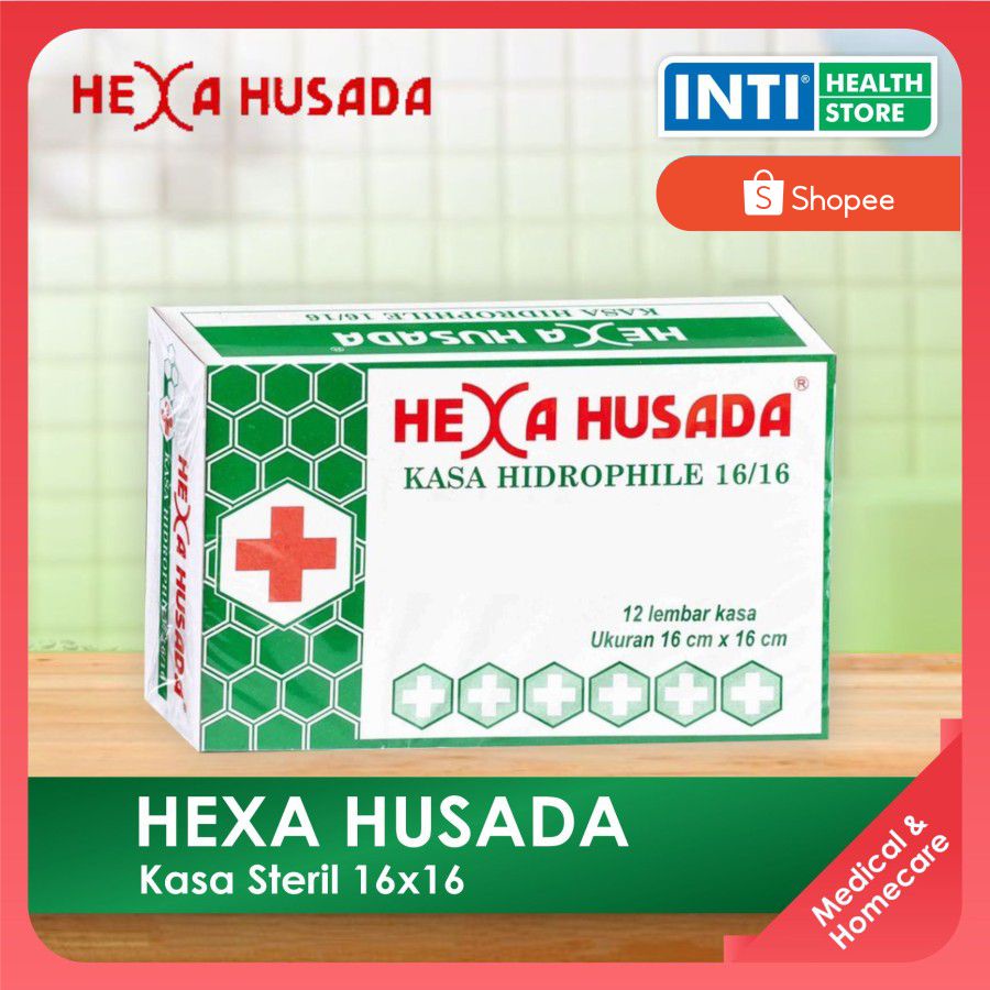 Hexa Husada | Kasa Steril 16x16 | Kasa P3K