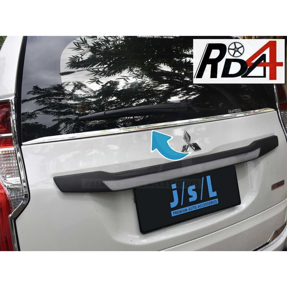 List Kaca Belakang  All New Pajero  2016 Chrome JSL