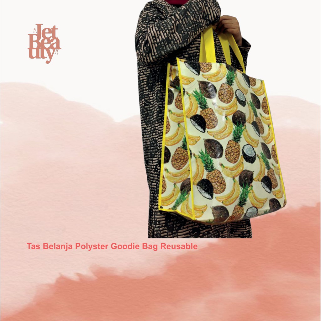 

Tas Belanja Polyster Goodie Bag Reusable