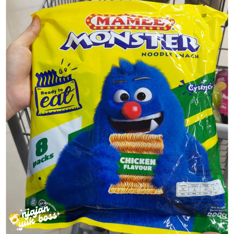 Jual Snack Noodle Mamee Monster Chicken Flavor Shopee Indonesia 0006