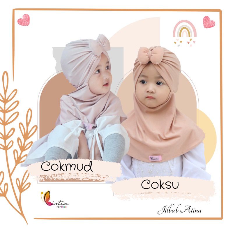 jilbab ATINA | jilbab anak perempuan 1 2 3 4 5 Th