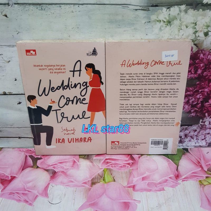 Buku Novel A Wedding Come True by Ika Vihara