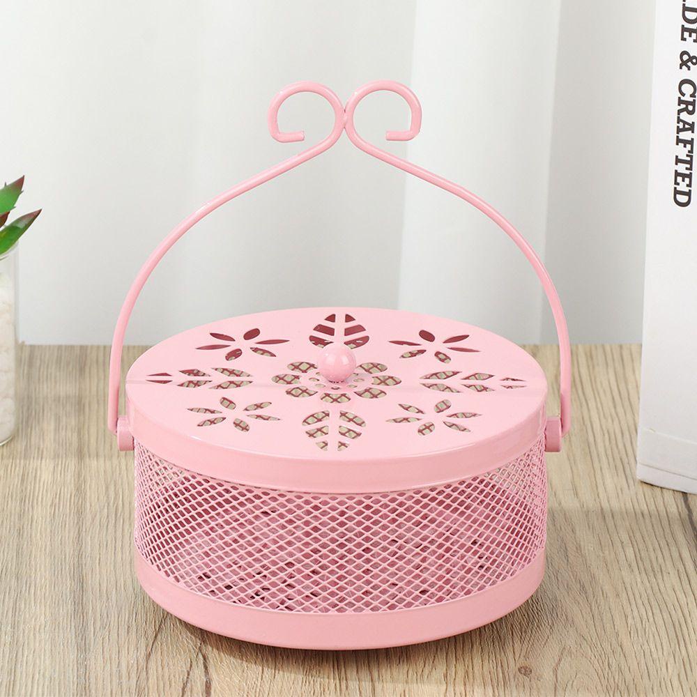 Chookyy mosquito Coil Holder Portable Anti Nyamuk Rumah Hotel Metal Tray Repellent Piring Dupa