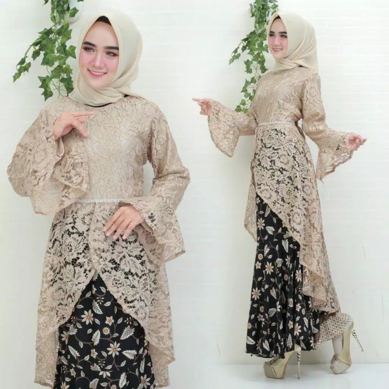 Kebaya Modern Brukat / Kebaya Brokat / Kebaya Brukat Wisuda / Kebaya Pesta / Kebaya Tunangan