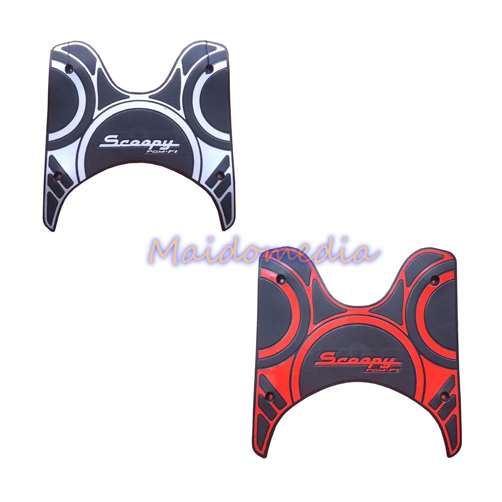 Pijakan Kaki / Alas Kaki / Karpet Motor Scoopy FI 2017 2019 Scoopy Terbaru Scoopy ESP injeksi