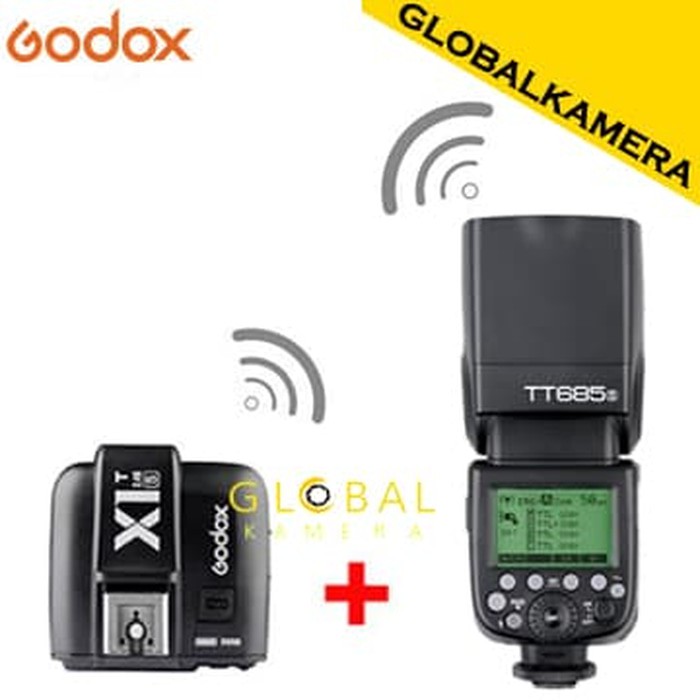 Paket Godox TT685S For Sony HSS 1/8000 TTL + Triger Godox X1T S