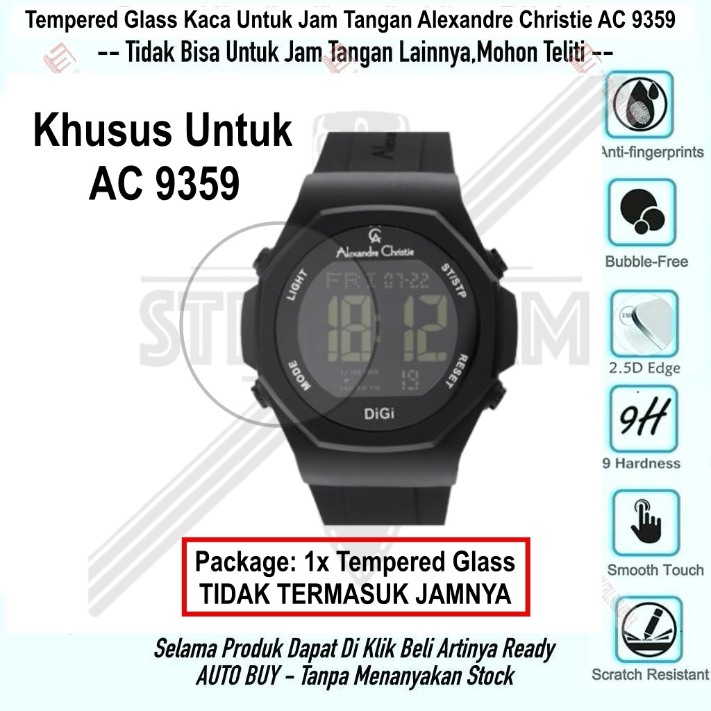 Tempered Glass Kaca Untuk Alexandre Christie AC 9359 - Anti Gores Pelindung Layar