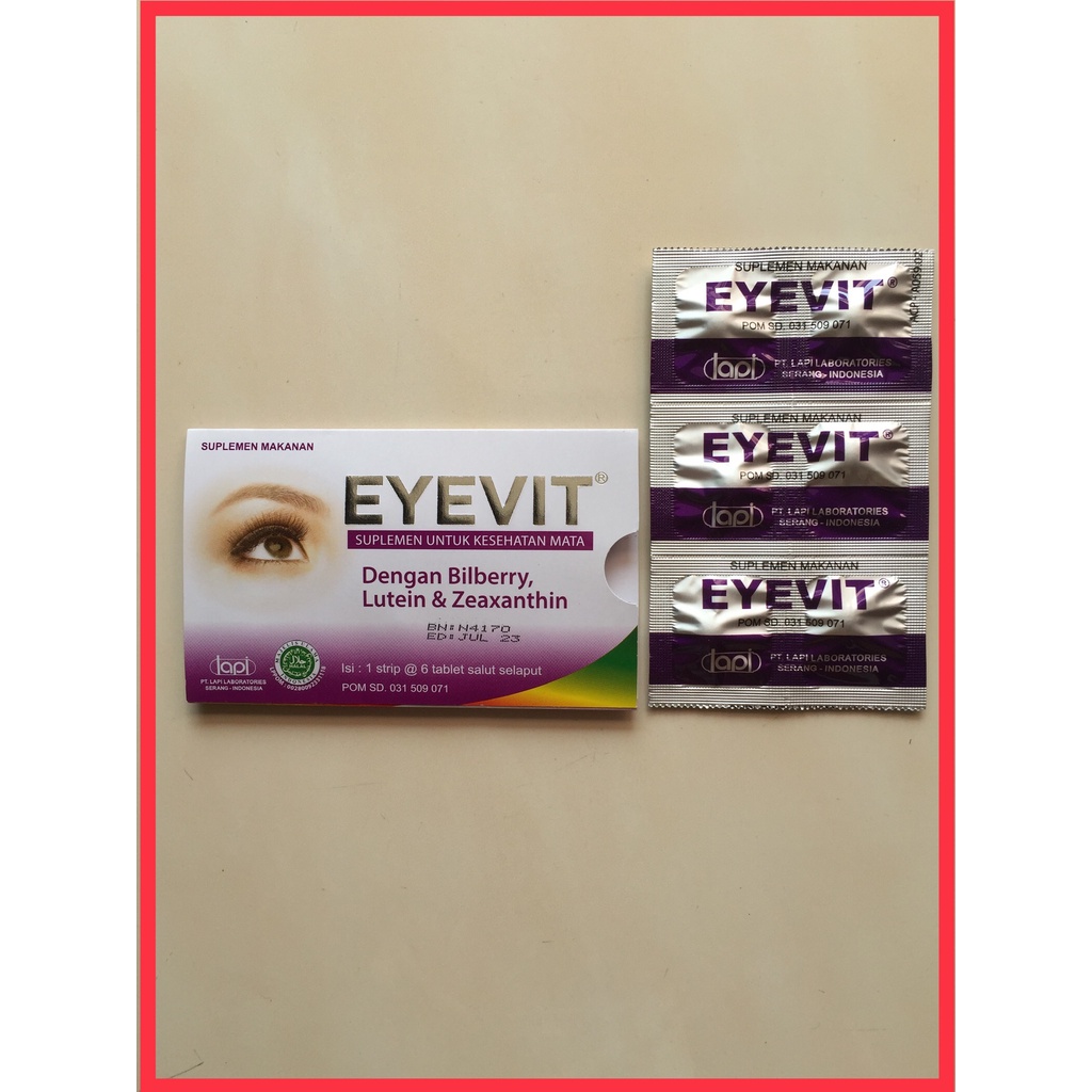 Eyevit suplemen untuk kesehatan mata