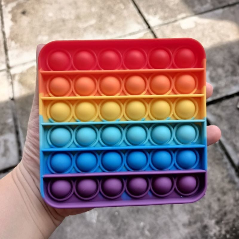 (FREE KELERENG) POP IT RAINBOW MURAH POP IT RAINBOW-4