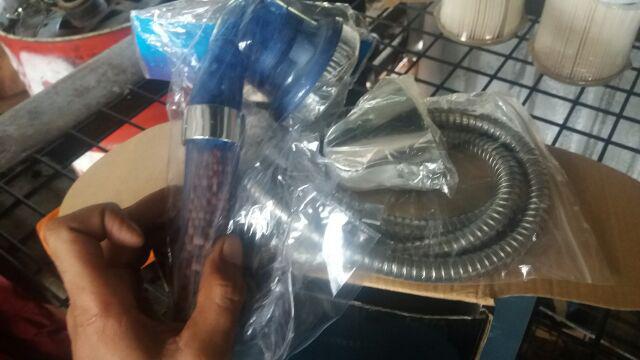 Paket Filter Super Shower Hemat Air 3in1 S17a11- Handshower Tekanan Turbo Semprotan Hand Shower