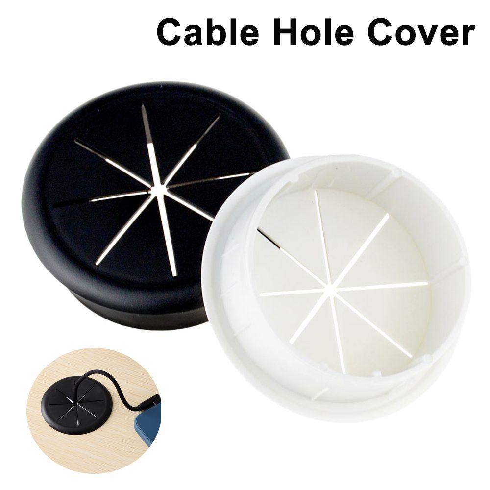 Top Desk Cord Grommet Table Cable Passing Furniture Kabel Organizer