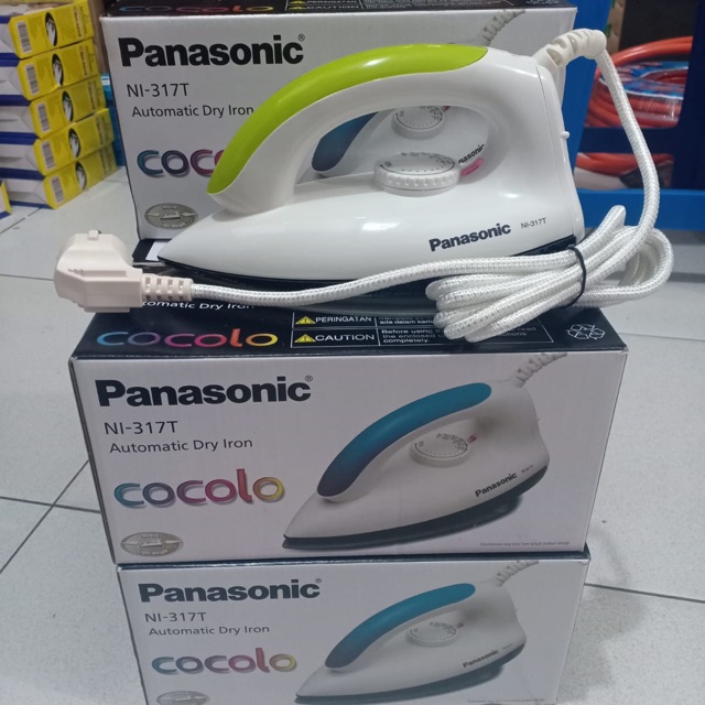 SETRIKA PANASONIC NI 317T Automatic Dry Iron Cocolo