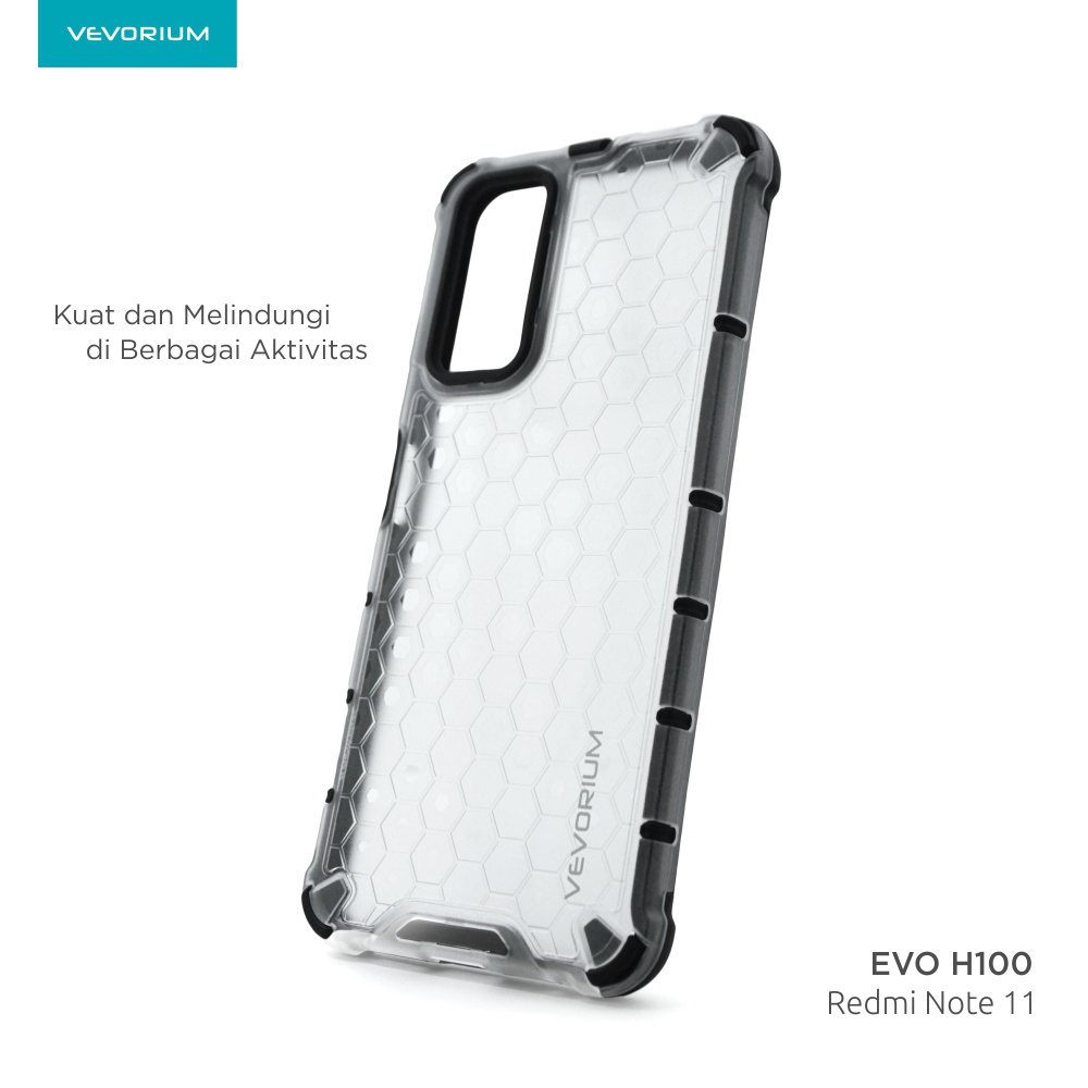 VEVORIUM EVO H100 Xiaomi Redmi Note 11 4G Soft Hard Case