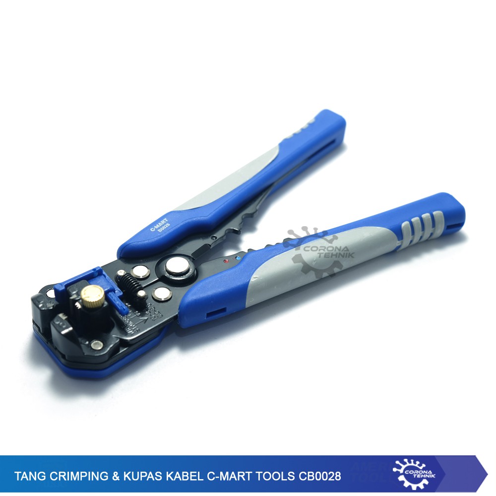 Tang Crimping &amp; Kupas Kabel C-Mart Tools CB0028