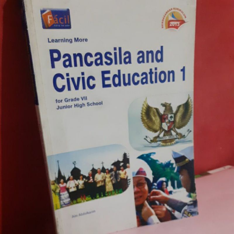 

Pancasila and Civic Educstion kls1 SMP
