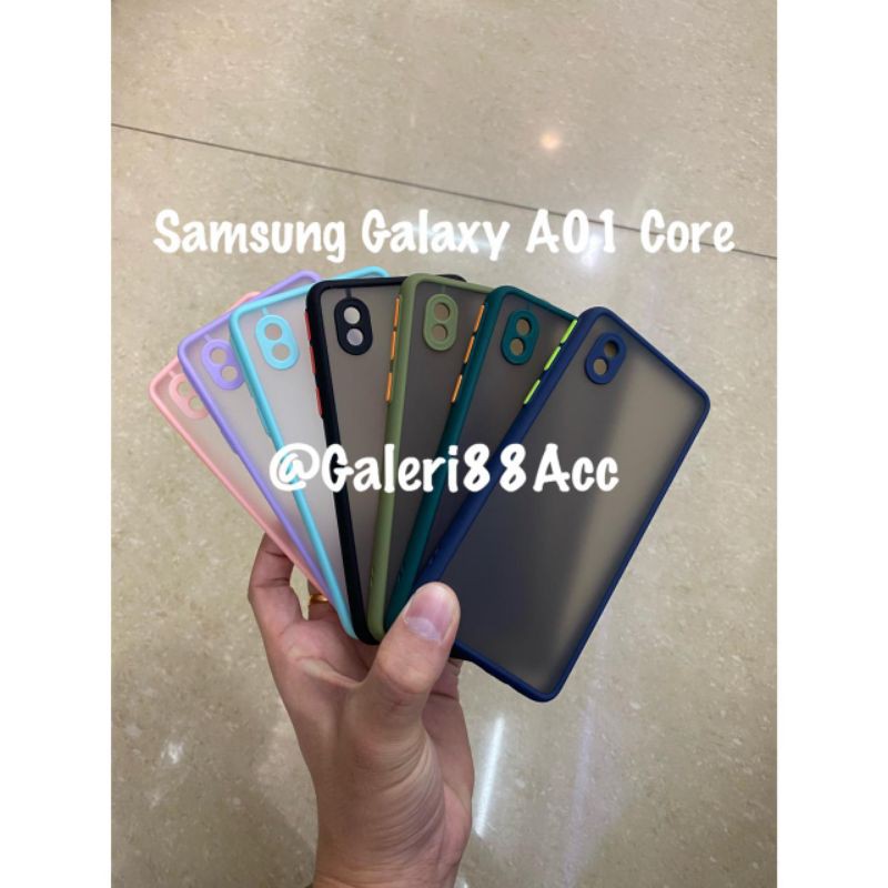 Samsung Galaxy A01 Core Case Dove Fuze Protection Camera Slim Macaron