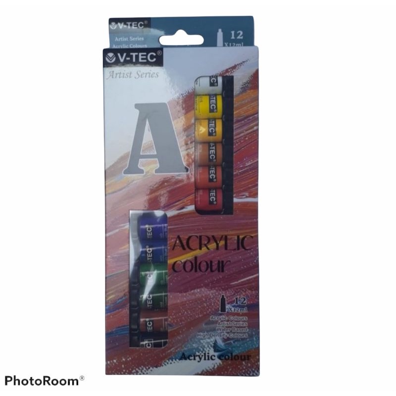 

CAT ACRYLIC V-TEC 12 WARNA