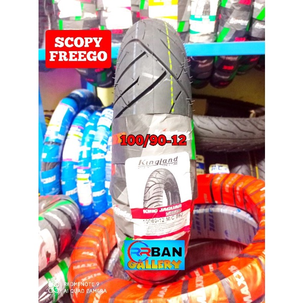 Ban Motor Matic tubeless kingland king jaguar 100/90-12 ban metic ban ring 12 ban scupy ban tubeles 
