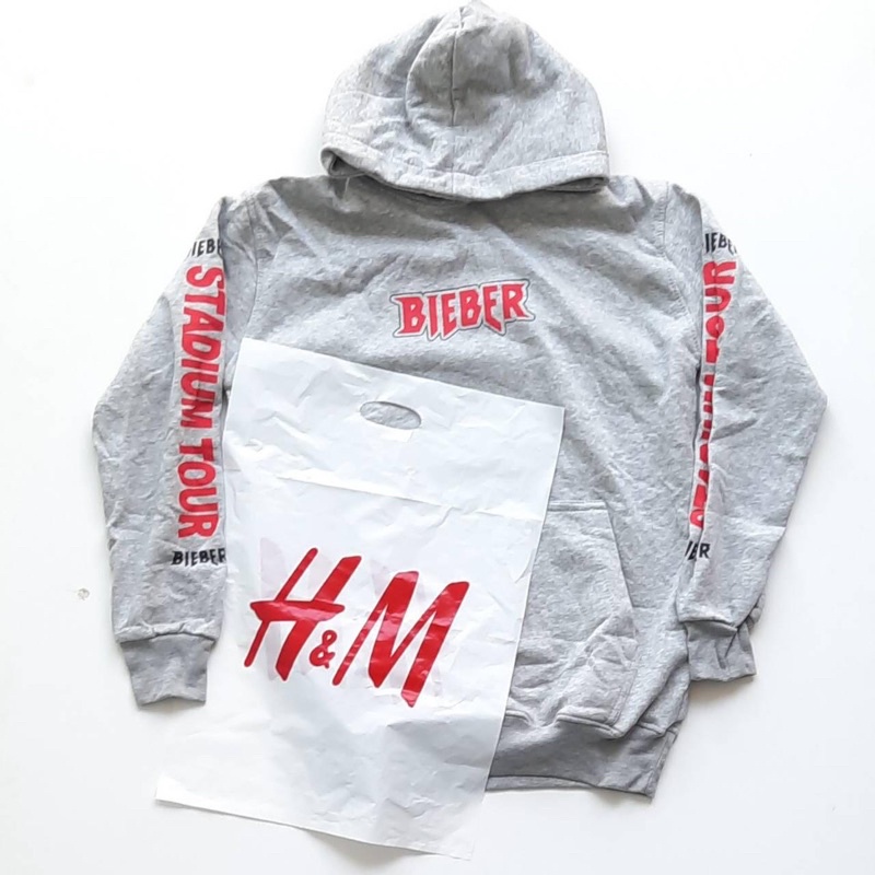 H&M x Justin Bieber Stadium Tour Hoodie