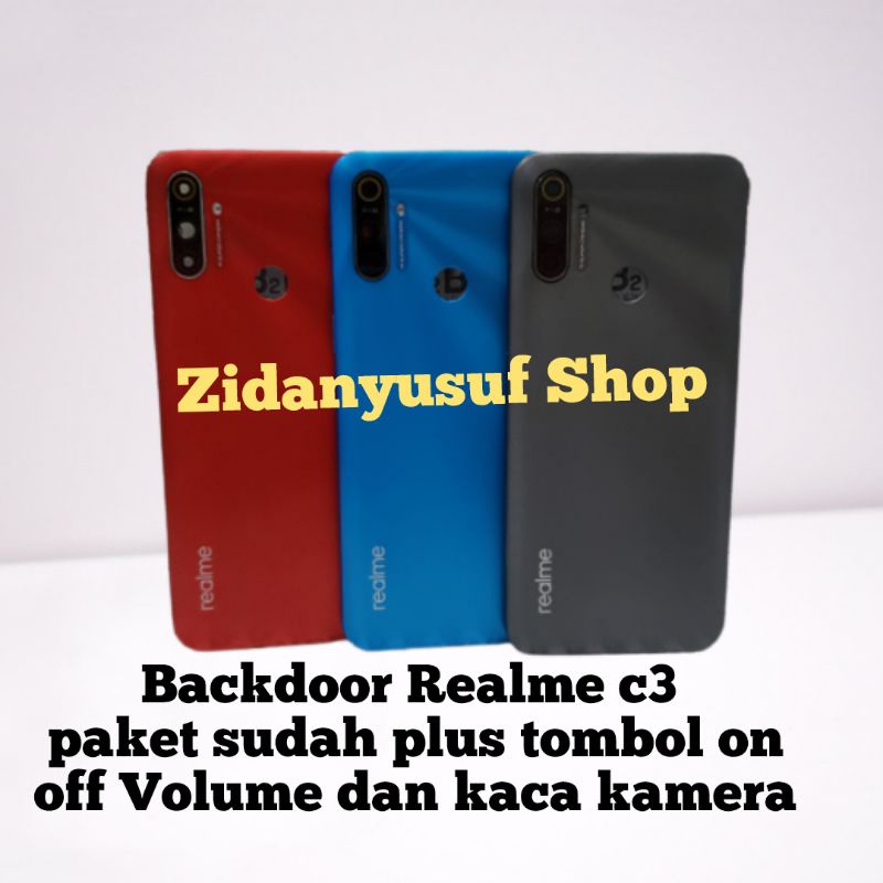 BACKDOOR BACK COVER REALME C3 KESING CASING HOUSING TUTUP BELAKANG ORIGINAL