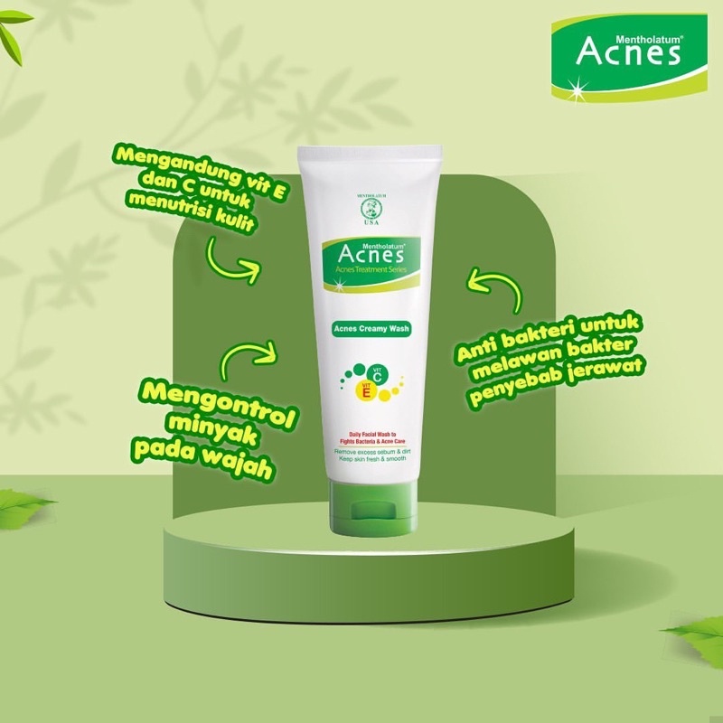 ACNES Creamy Wash 100gr | 50gr