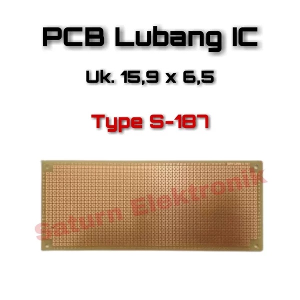 PCB Lubang IC Fiber S-187