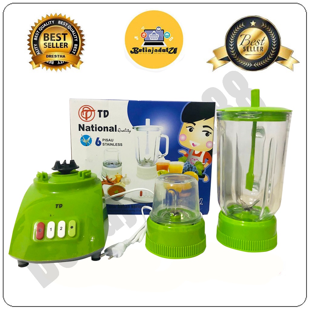 Beliajadulu88 blender National Yamakawa/TD kaca 3 IN 1( blender kaca murah )