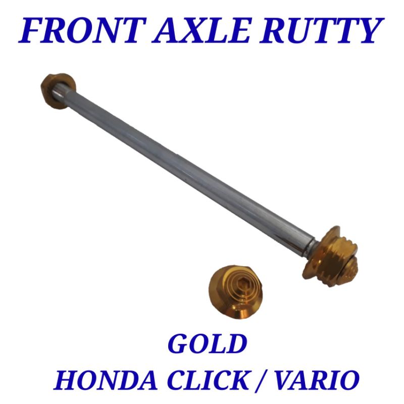 Font Axle Rutty